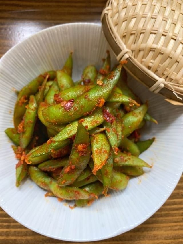 Spicy Edamame