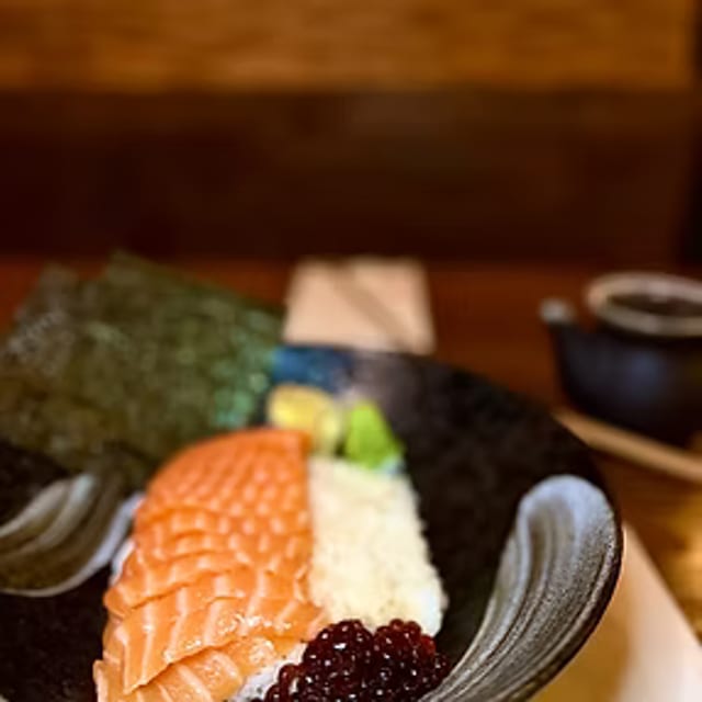 Salmon Ikura Don